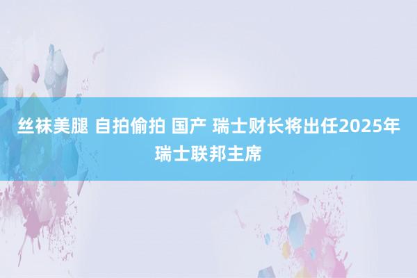 丝袜美腿 自拍偷拍 国产 瑞士财长将出任2025年瑞士联邦主席