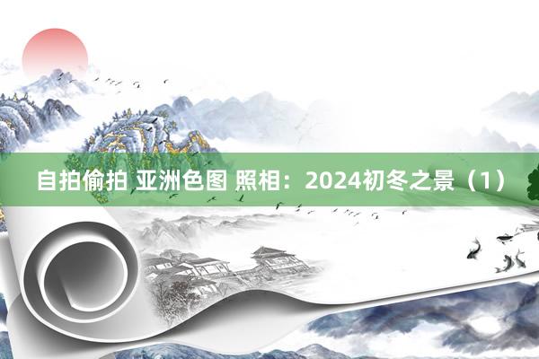 自拍偷拍 亚洲色图 照相：2024初冬之景（1）