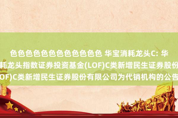 色色色色色色色色色色色色 华宝消耗龙头C: 华宝基金对于华宝中证消耗龙头指数证券投资基金(LOF)C类新增民生证券股份有限公司为代销机构的公告